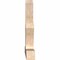 Ekena Millwork Saratoga Smooth Timber Gable Bracket, Douglas Fir, 96"W x 40"H x 5 1/2"D x 5 1/2"F, 10/12 Pitch GBW096X40X0606SAR00SDF - alternate 2